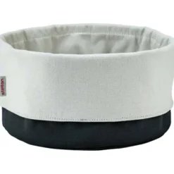 Classic brødpose stor 23x21 cm svart/sand