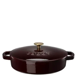 Classic buffetgryte 3,5L støpejern Zinfandel Brass