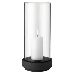 Classic Hurricane stor lyslykt svart