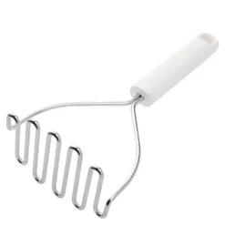Classic potetstapper 25 cm porcelain white