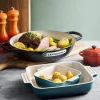 Classics Ildfast form 2 stk 23+13 cm Deep Teal