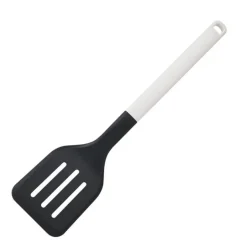 Classic stekespade perforert 34 cm porcelain white