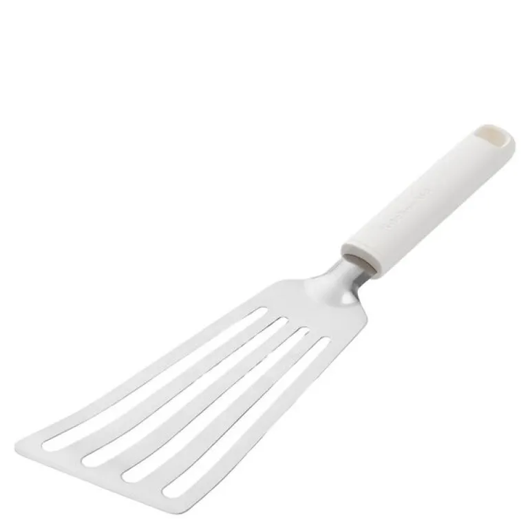 Classic stekespade perforert 32 cm porcelain white