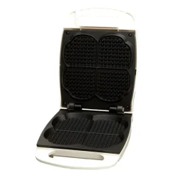 Classic vaffeljern keramisk 1000W hvit