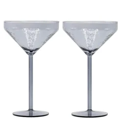 Claude cocktailglass 25 cl 2 stk grå