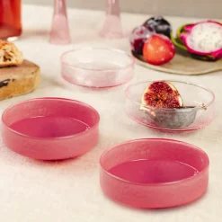 Claude snacksskål 25 cl 4 stk rosa