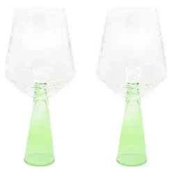 Claude vinglass 40 cl 2 stk grønn/klar