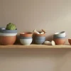 Clay skål 24 cm sky