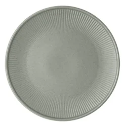 Clay tallerken 22 cm smoke