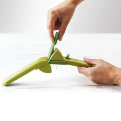 CleanForce hvitløkspresse 6 cm grønn