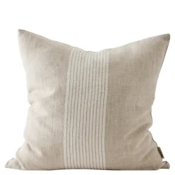 Colette putetrekk i lin 50x50 cm beige striper