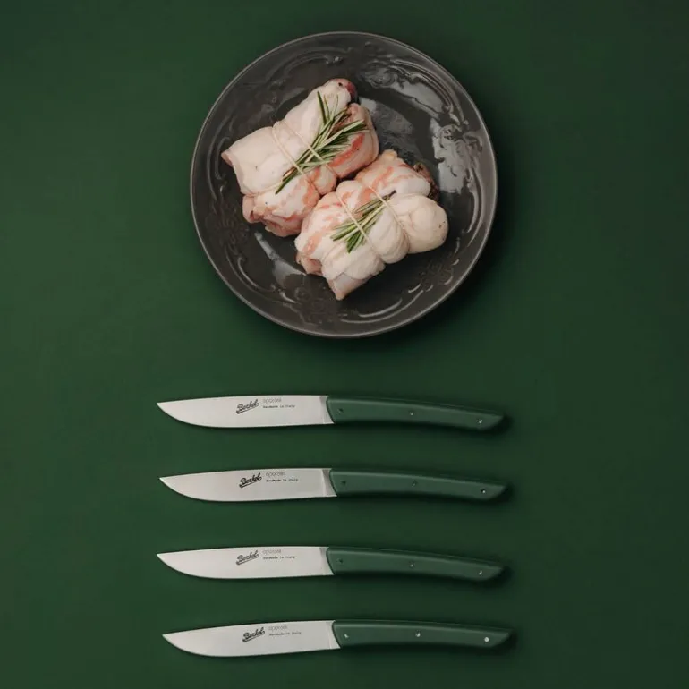 Color Olive Green biffkniver 11 cm