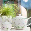 Colourful Spring tekanne 1,3 L hvit/grønn