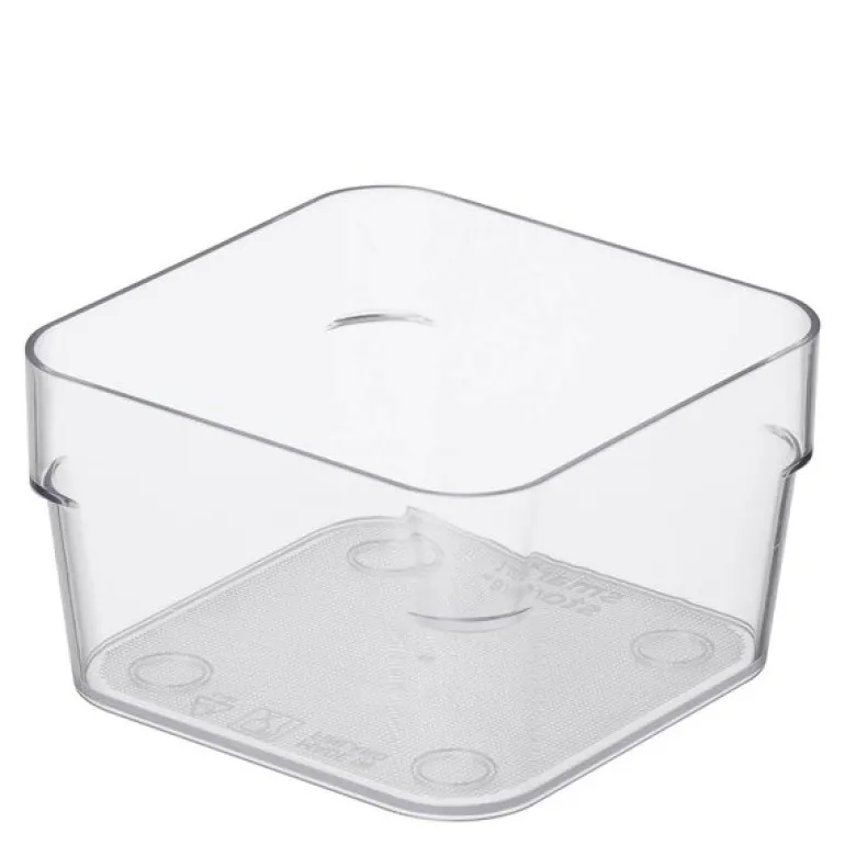 Compact organizer clear 10x10 cm