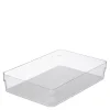 Compact organizer clear 30x20 cm