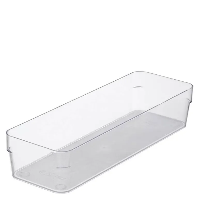 Compact organizer clear 30x10 cm