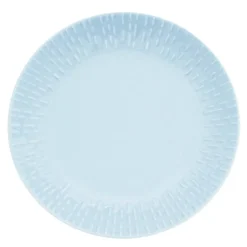 Confetti desserttallerken 21 cm aqua
