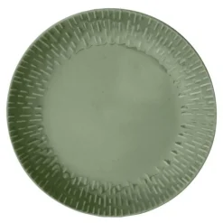 Confetti frokosttallerken 24 cm olive