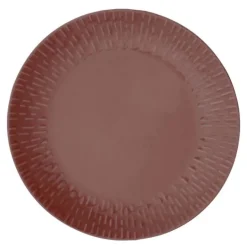 Confetti frokosttallerken 24 cm bordeaux
