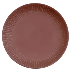 Confetti middagstallerken 27,5 cm bordeaux