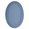 Confetti ovalt fat 36x25,5 cm blueberry
