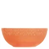 Confetti salatskål 23 cm apricot
