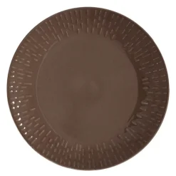 Confetti tallerken 21 cm Chocolate