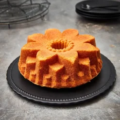 Contoura bakeform blomst 22 cm sølv