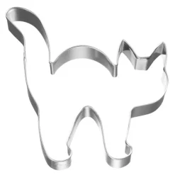Cookie Cutters pepperkakeform halloweenkatt 8 cm rustfritt stål