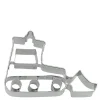 Cookie Cutters pepperkakeform bulldozer 8 cm rustfritt stål