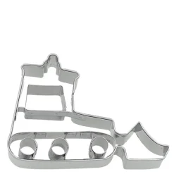 Cookie Cutters pepperkakeform bulldozer 8 cm rustfritt stål