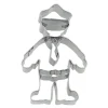 Cookie Cutters pepperkakeform politi 8 cm rustfritt stål