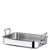 Cook Style ildfast form 40x30x8,5 cm stål