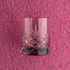 Crispy Lowball glass 38 cl 2 stk topaz