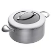 CTX gryte m/lokk 4,8L rustfri