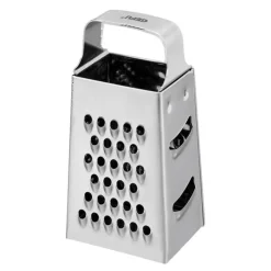 Cubi mini rivjern 4 cm børstet stål