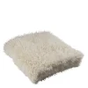 Curly pledd 120x150 cm offwhite