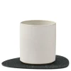 Curve Hippo glassbrikke 11x13 cm svart antrasitt