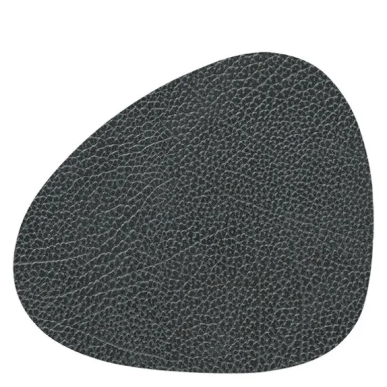 Curve Hippo glassbrikke 11x13 cm svart antrasitt