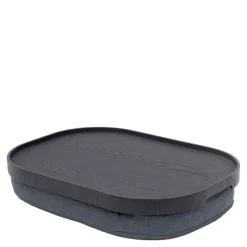 CurveLine knebrett anti-slip 47x34 cm svart/grå