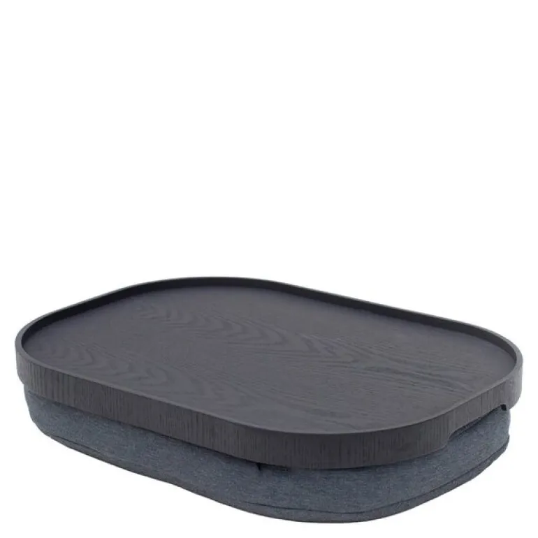 CurveLine knebrett anti-slip 47x34 cm svart/grå