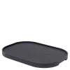 CurveLine serveringsbrett anti-slip 47x34 cm svart