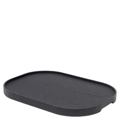 CurveLine serveringsbrett anti-slip 47x34 cm svart