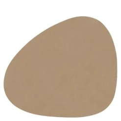 Curve Nupo glassbrikke 11x13 cm nougat
