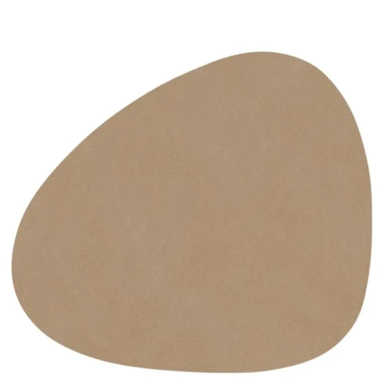 Curve Nupo glassbrikke 11x13 cm nougat