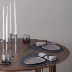 Curve Star Nupo gavesett spisebrikke  2+2 stk antrasitt