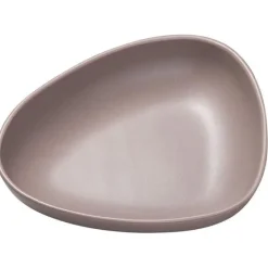 Curve Stoneware dyp tallerken 22x19 cm varm grå