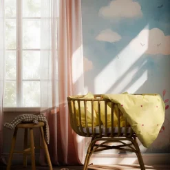 Daisy sengetøy baby 70x100 cm gul