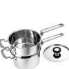 316 dampkokersett 18 cm rustfritt stål