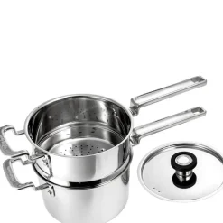 316 dampkokersett 18 cm rustfritt stål